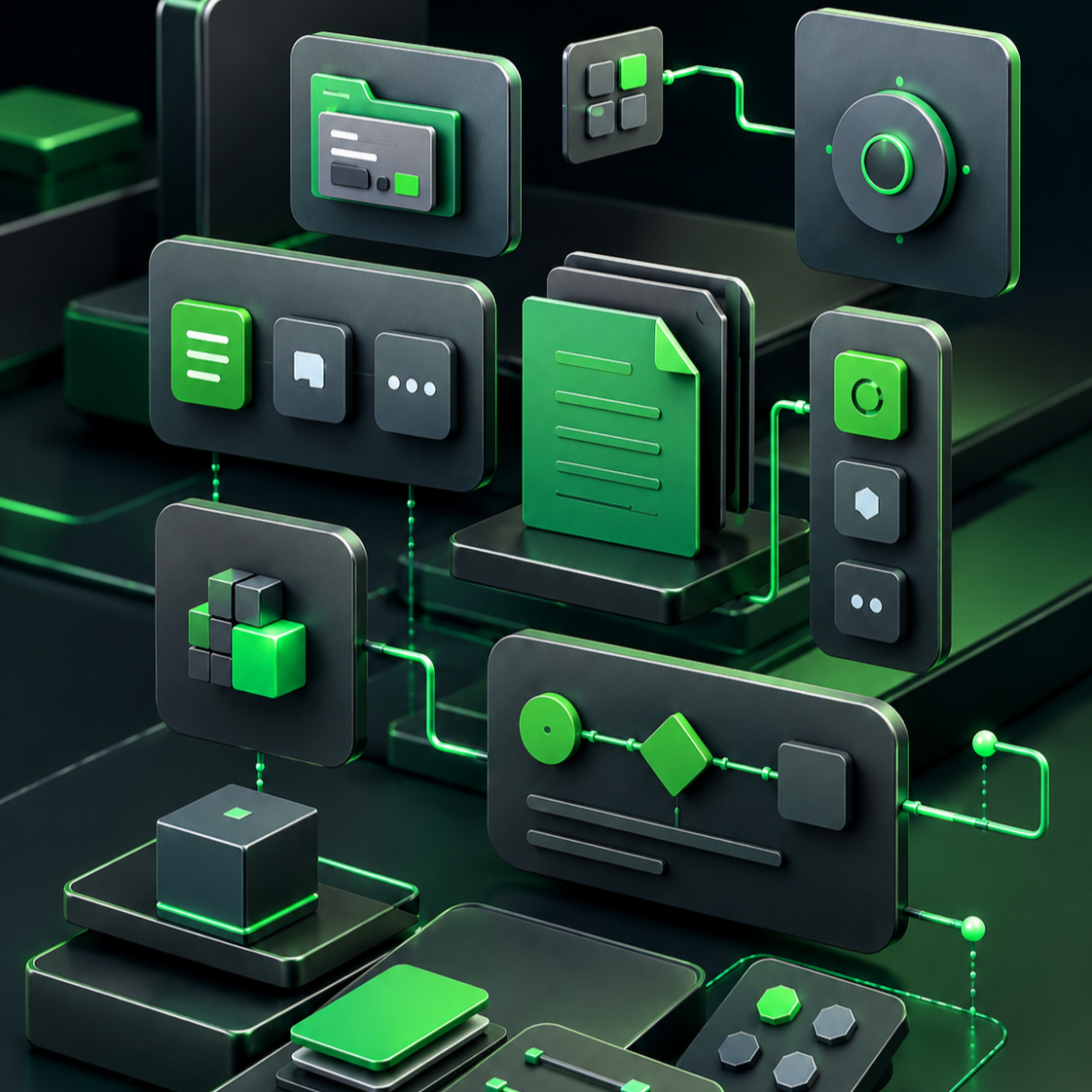 Controlled AI access modules